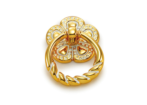 De universele Handvatten van de de Kastdeur van de Luxekeuken, 57mm Lengte Gouden Ring trekt